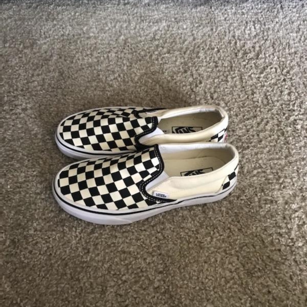 Checkered Vans
